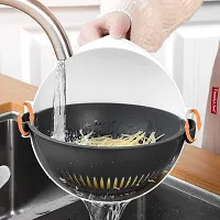 7 In 1 Vegetable Cutter With Drain Basket,Slicer Salad Machine Kitchen Tool Multifunctional Vegetable Mandoline Slicer-thumb1