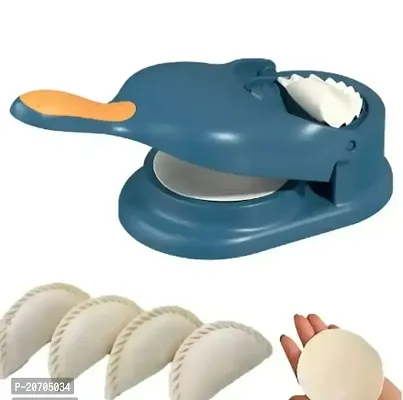 Dumpling baking pastry maker, plastic gujiya maker,puri maker,momos maker,Multi uses dumpling press Puri maker (multicolour)-thumb5