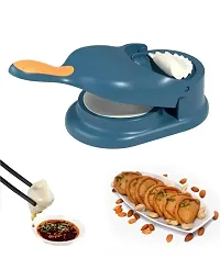 Dumpling baking pastry maker, plastic gujiya maker,puri maker,momos maker,Multi uses dumpling press Puri maker (multicolour)-thumb1