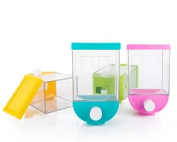 Push storage container for multi purpose use for kitchen storage. (1100ML pack of 1 )-thumb1