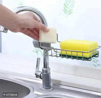 Kitchen sink faucet sponge holder-thumb0