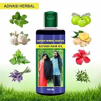 Adivasi Herbal Hair Oil Organics Adivasi Hair Oil Repair  No Frizz, Nourishing  Hydrating (100ml) (Pack 1)-thumb2