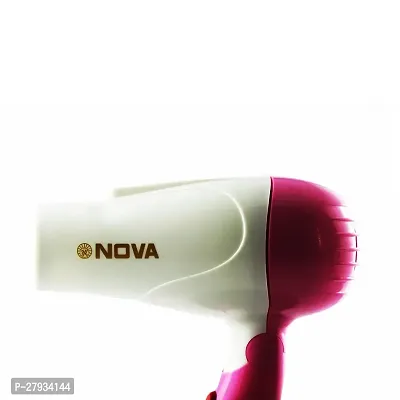 Nova Maddy 1290 Professional with 2 Speed Control Electric Foldable Hair Dryer, 1000 Watt (Pink Or Blue)(pack1)-thumb2