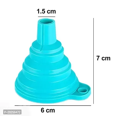 Silicone Collapsible Funnel for Filling Bottles Pack of 2-thumb3