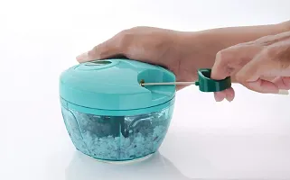 Trendy Mini Handy And Compact Chopper With 3 Blades For Vegetables And Fruits-thumb4