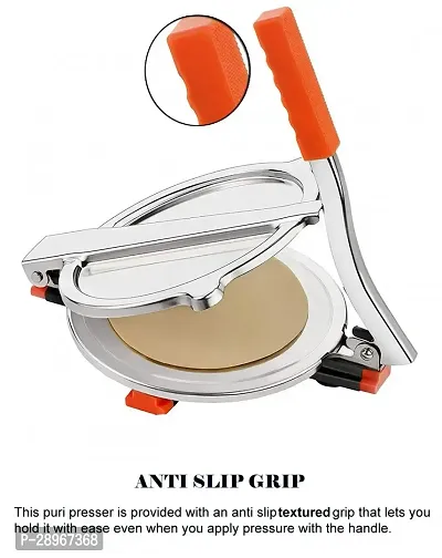 Premium Stainless Steel 7.5 Inch Puri Maker-thumb2