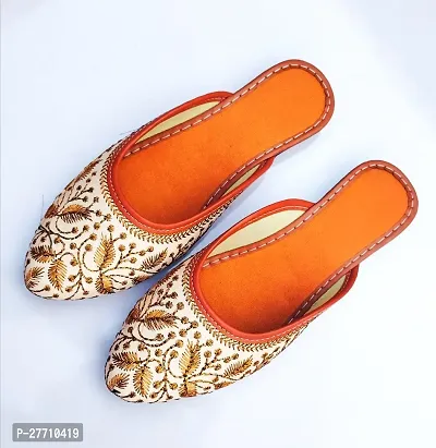 Classy Embroidered Juti for Women-thumb4