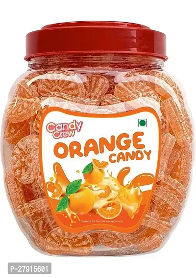 Orange Candy 500g  Narangee  Vegetarian  No Transfat  Sweet Toffee-thumb0
