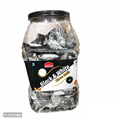 Black And White Choco Balls Jar