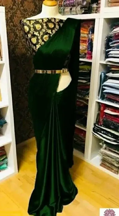 Buy Green Georgette Embroidery Round Ruffle Saree With Blouse For Women by  Mahima Mahajan Online at Aza Fashions.