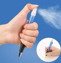 Portable Pen Sanitizer Spray Bottle Pen 10 Ml Empty - Sanitizer Spray Pen Transparent, Refillable for Travel and Daily (Pack of 12 Sanitizer Spray Pen)-thumb1