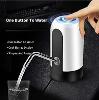 NBS Automatic Wireless Water Bottle Can Dispenser Pump with Rechargeable Battery for 20 Litre Bottle Can with Portable USB Charging Cable, Water Dispenser Pump-thumb2
