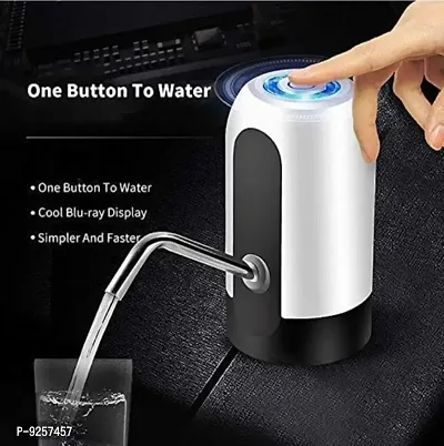 NBS Automatic Wireless Water Bottle Can Dispenser Pump with Rechargeable Battery for 20 Litre Bottle Can with Portable USB Charging Cable, Water Dispenser Pump-thumb3