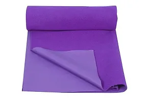 Waterproof Quick Dry Sheet for Baby| Bed Pad Anti-Piling Fleece Extra Absorbent Washable Matress Protector| Baby Bed Protector Sheet for Toddler Children (Purple)-thumb1