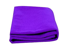 Waterproof Quick Dry Sheet for Baby| Bed Pad Anti-Piling Fleece Extra Absorbent Washable Matress Protector| Baby Bed Protector Sheet for Toddler Children (Purple)-thumb2
