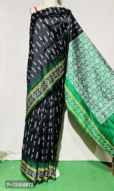 Beautiful Art Silk Saree with Blouse piece-thumb0