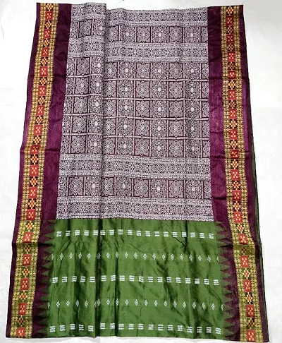 Beautiful Art Silk Saree With Blouse Piece For Women