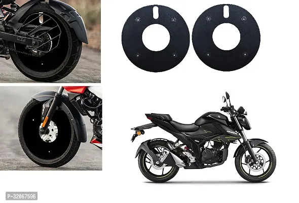 Full Disc Pro Tyre Wheel Covers Set of 2 ( Black)- Suzuki Gixxer-thumb0