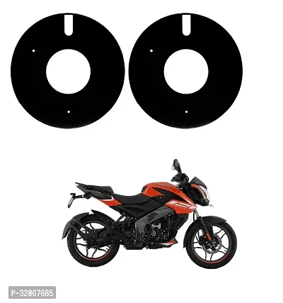 Delhismart Full Disc Pro Bike Wheel Cover Pack of 2 ( Black )Abs Material For NS 125