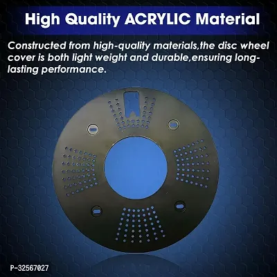 Full Acrylic Bike Wheel Cover 18 Inch for Hero Pack of 2-thumb2