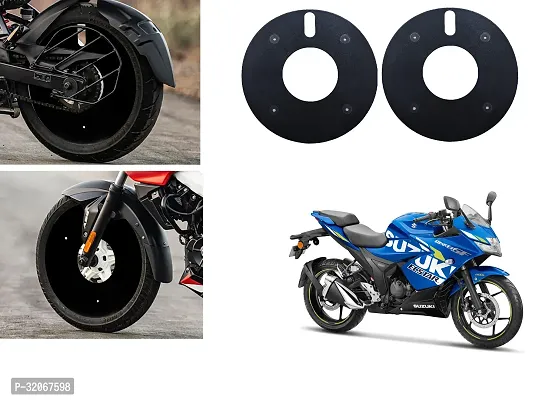 Full Disc Pro Tyre Wheel Covers Set of 2 ( Black)- Suzuki Gixxer