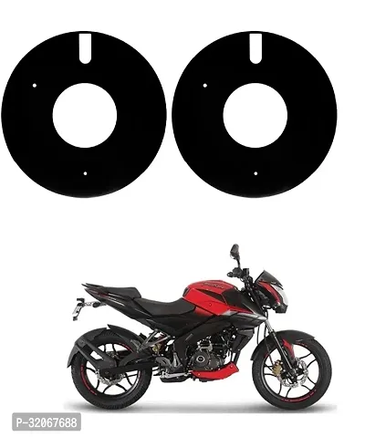 Delhismart Full Disc Pro Bike Wheel Cover Pack of 2 ( Black )Abs Material For NS 160-thumb0