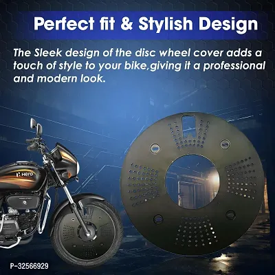 Bike Alloy Wheel Cover Full 18 inch Compatible For Hero Splendor-thumb4