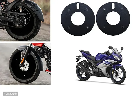 Full Disc Pro Tyre Wheel Covers Set of 2 ( Black)- Yamaha R15