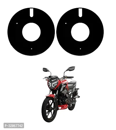 Delhismart Full Disc Pro Bike Wheel Cover Pack of 2 ( Black )Abs Material For Tvs Raider 125-thumb0