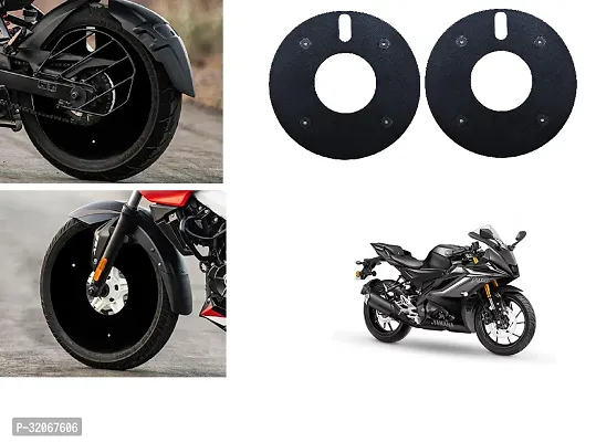 Full Disc Pro Tyre Wheel Covers Set of 2 ( Black)- Yamaha R15