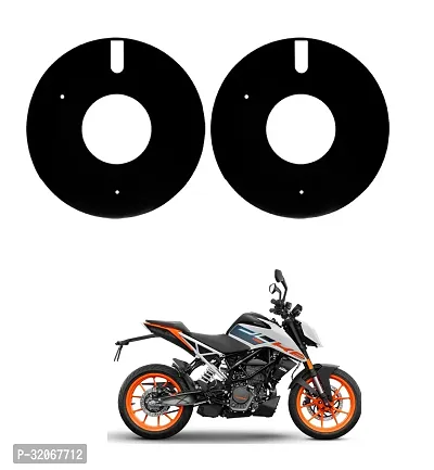 Delhismart Full Disc Pro Bike Wheel Cover Pack of 2 ( Black )Abs Material For Ktm Duke 125-thumb0