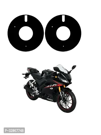 Delhismart Full Disc Pro Bike Wheel Cover Pack of 2 ( Black )Abs Material For Yamaha R15