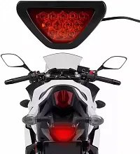 Bike and Car Car Tail Light Triangle Led Light Assembly(Red)-thumb1