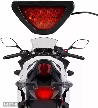 Bike and Car Car Tail Light Triangle Led Light Assembly(Red)-thumb2