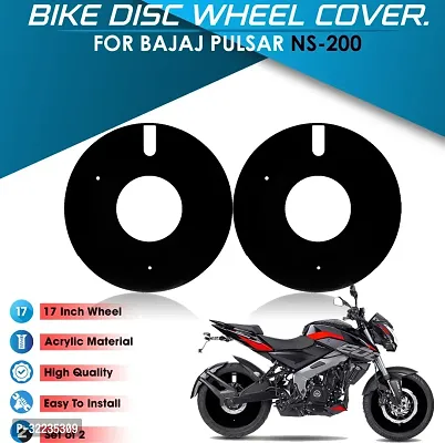 Bike Alloy Wheel Cover Full 17 inch  For Bajaj Pulsar NS 200, Pack of 2