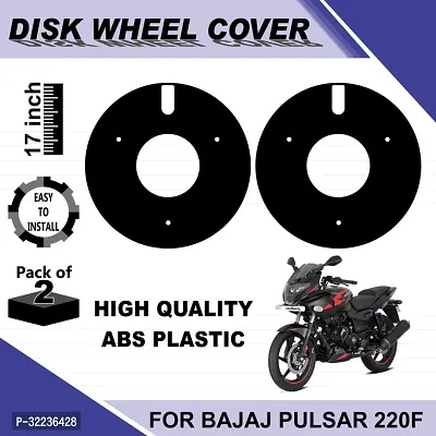 Bike Alloy Wheel Cover Full 17 inch Compatible For Pulsar, Pack of 2