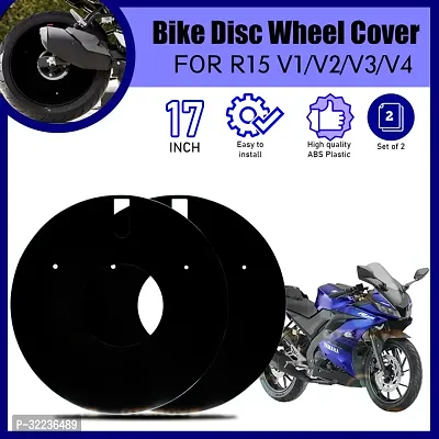 Bike Alloy Wheel Cover Full 17 inch Compatible For Yamaha, Pack of 2