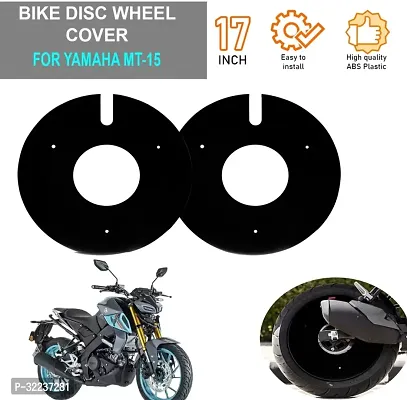 Bike Alloy Wheel Cover Full 17 inch Compatible For Yamaha, Pack of 2-thumb0