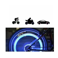 Useful Wheel Light Cap for Bike, 4 Pcs-thumb1