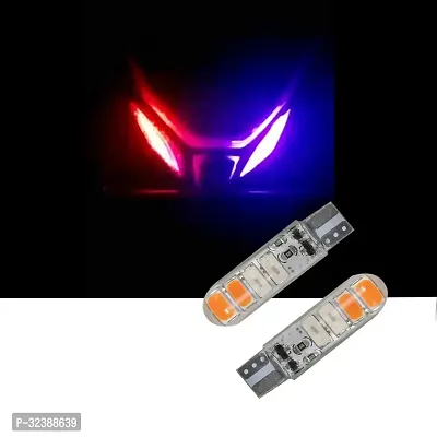 Strobe Flashing Led Parking Light For Bikes ( Red Blue Color)