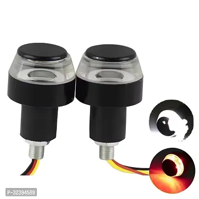 Handle Bar End Led Blinker Indicator Light Finish (Set Of 2)