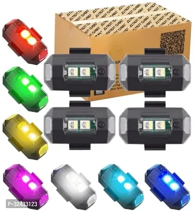 Multi Use 7 Color Changing Led Strobe Safety Light Pack of 4-thumb0