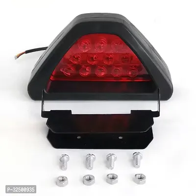 Car Brake Light Triangle Rear Tail Brake Lamp 12V Universal Fit-thumb0