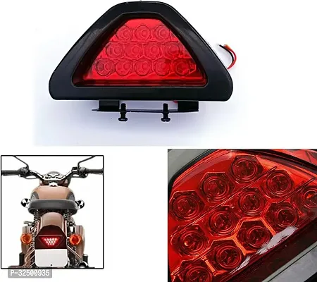 Car Brake Light Triangle Rear Tail Brake Lamp 12V Universal Fit-thumb4