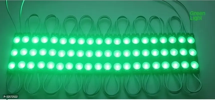 Delhismart 20 Pieces (Green) Dc 12 Volt 3 Watt (3 Led Optical) Waterproof Led Module Light Strip-thumb2