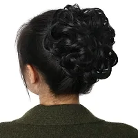 Women Short Curly Bud Ball Wig Bun Extensions Scrunchy Messy Hair Scrunchies Hair Pieces-thumb2