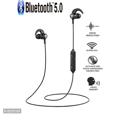 TECHFIRE N95- 12 Hours Playtime with superior sound Neckband Headphone Bluetooth Headset-thumb0
