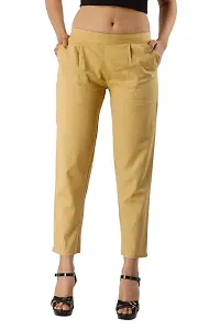JAIPUR VASTRA Women's Regular Fit Casual Trouser-thumb4