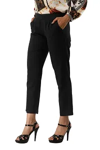 JAIPUR VASTRA Women's Regular Fit Casual Trouser-thumb1