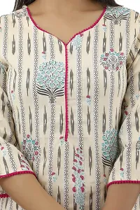 JAIPUR VASTRA Womens Cotton Printed Straight Kurta-thumb4